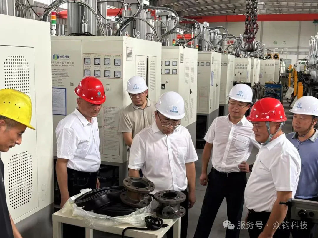 湘阴县委书记刘世奇率队走访调研众钧科技 锚定专精特新 强化科技培育 走好发展之路！