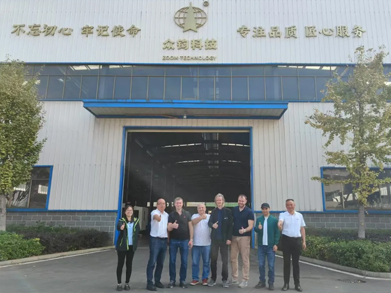 智造一线 | 东欧客户参观我司